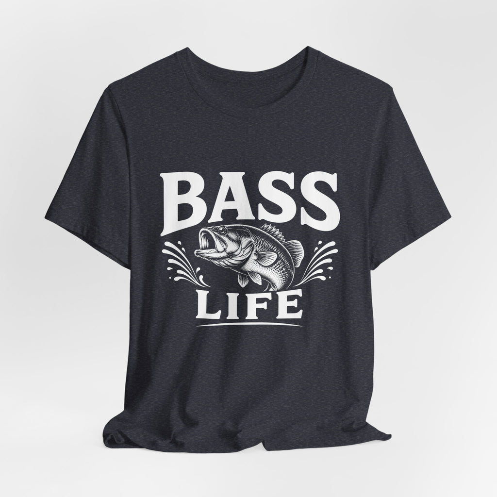 Bass Life – Fishing Graphic T-Shirt