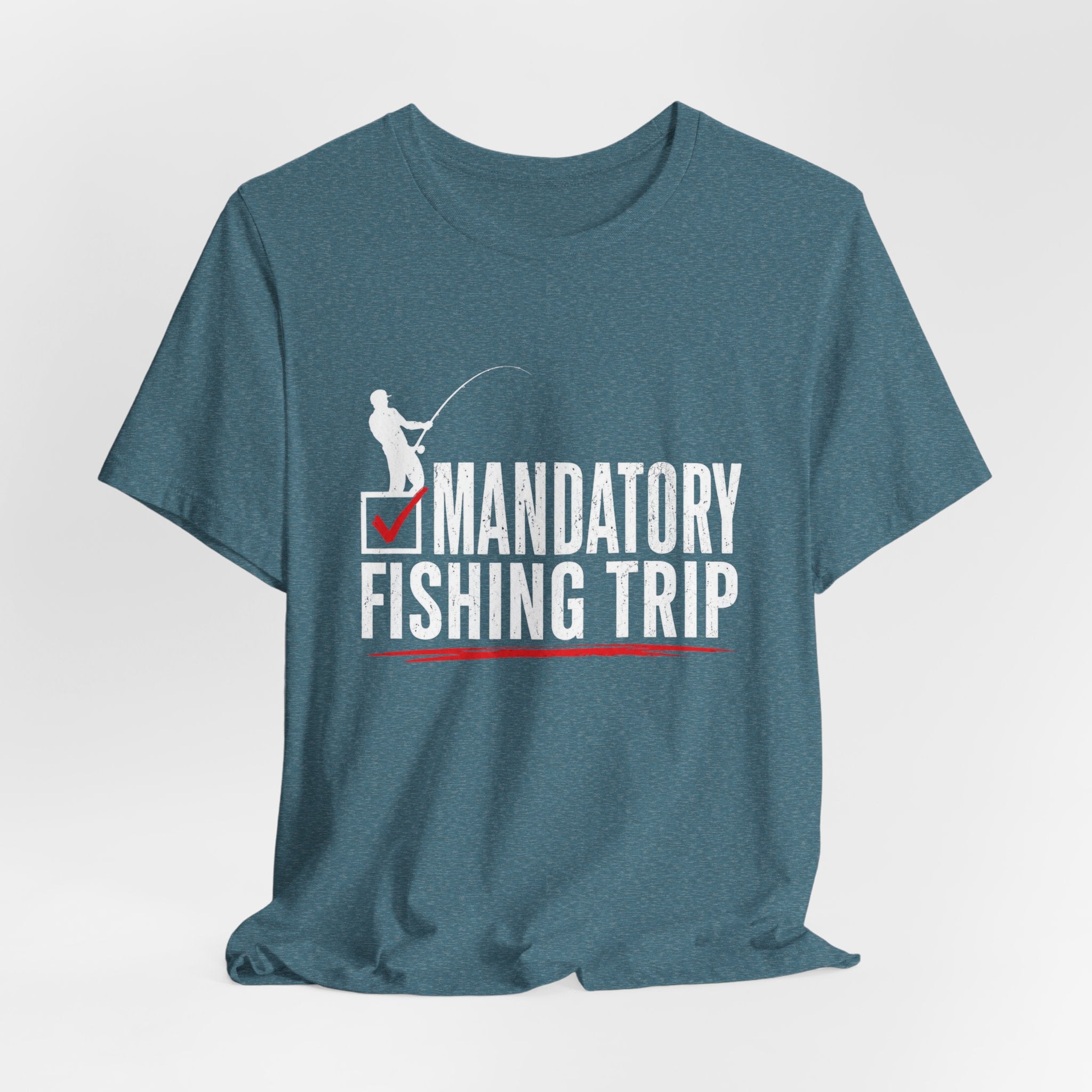 Mandatory Fishing Trip – Fishing Graphic T-Shirt