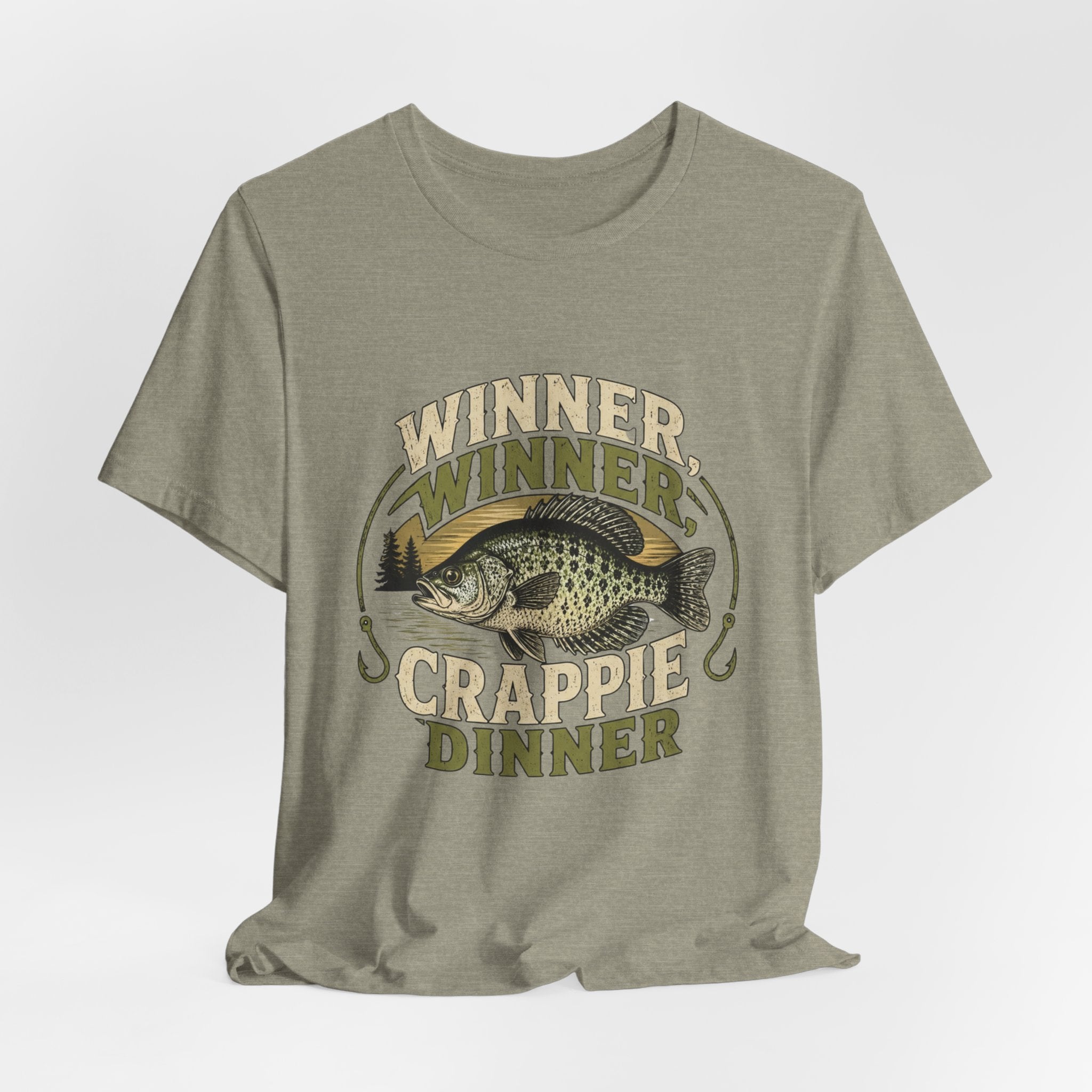 Winner Winner Crappie Dinner | Funny Crappie Fishing T-Shirt
