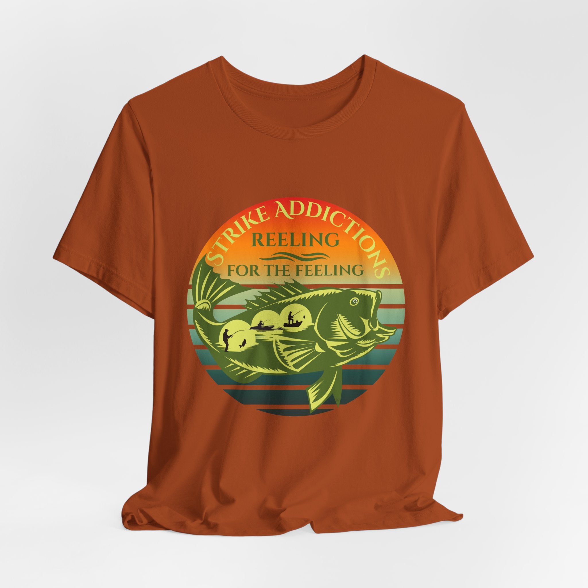 Strike Addictions Reeling for the Feeling Graphic Tshirt