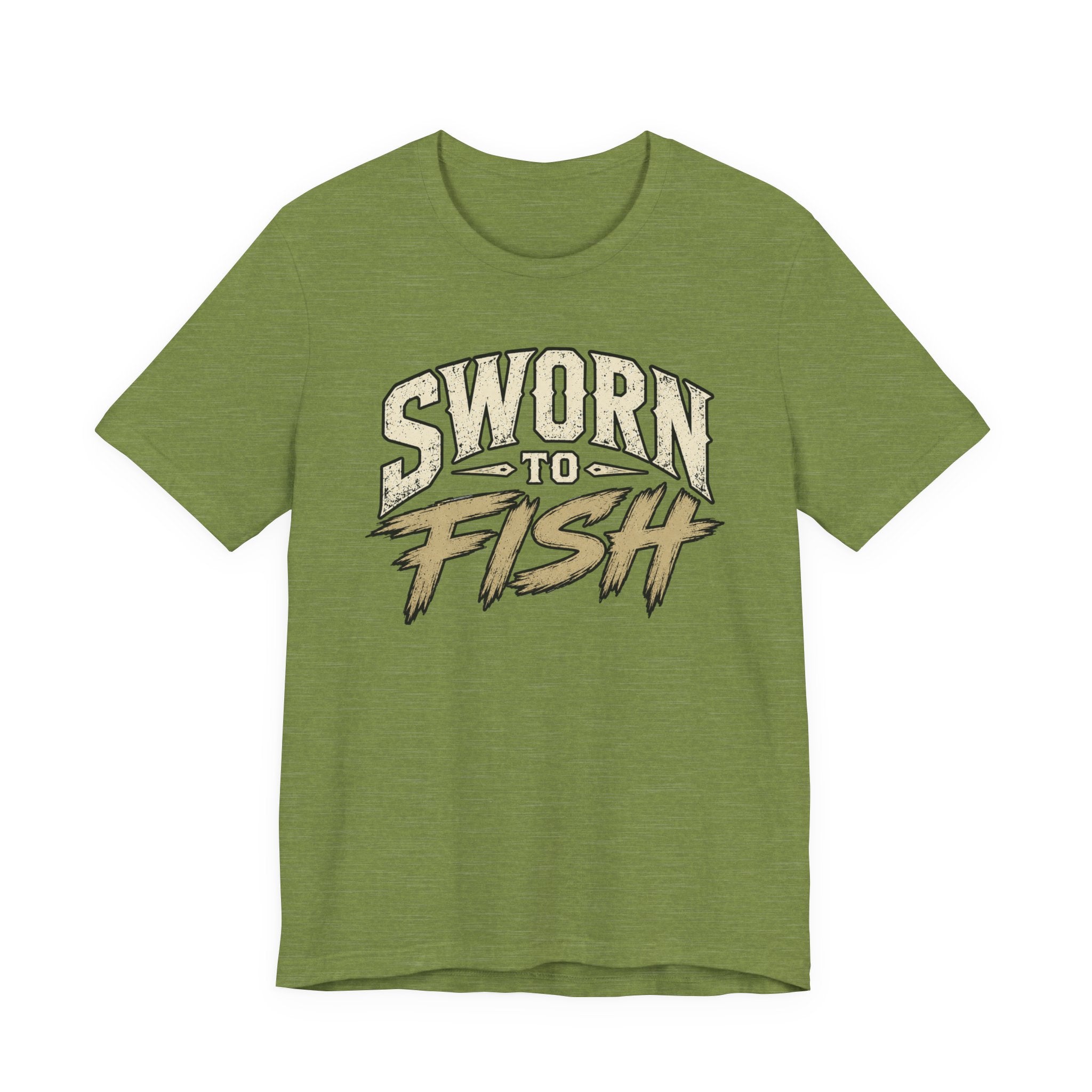 Sworn To Fish – Graphic Fishing T-Shirt