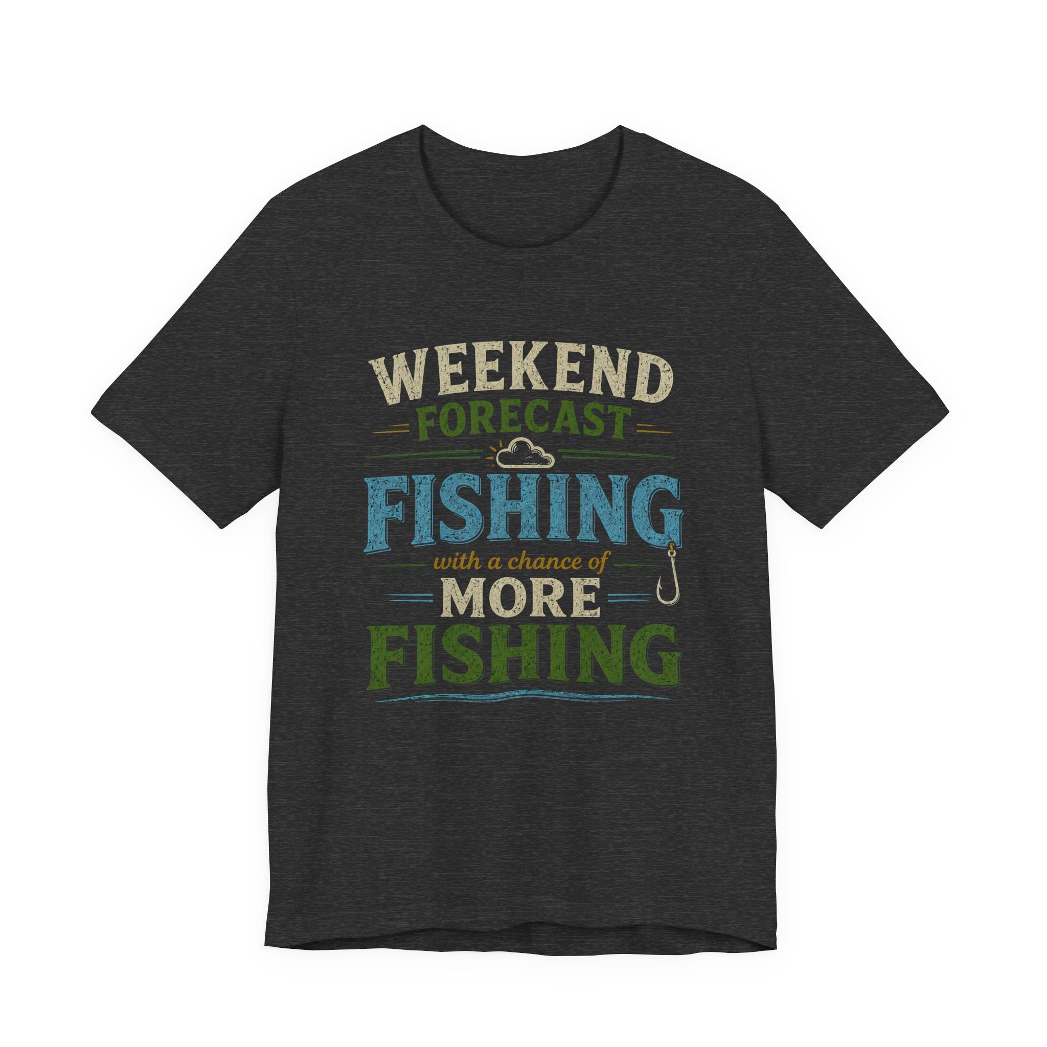Weekend Forecast Fishing T-Shirt