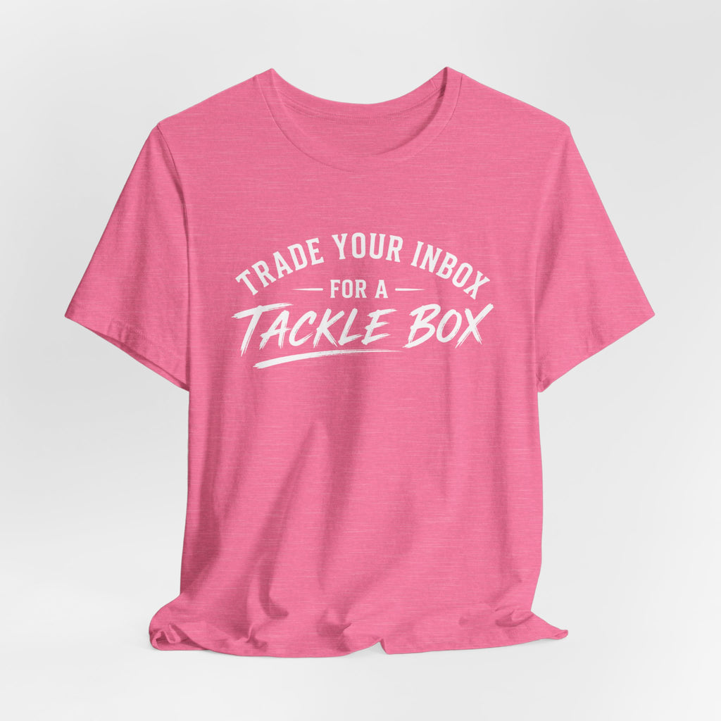Trade Your Inbox for a Tackle Box - Fishing Graphic Tshirt