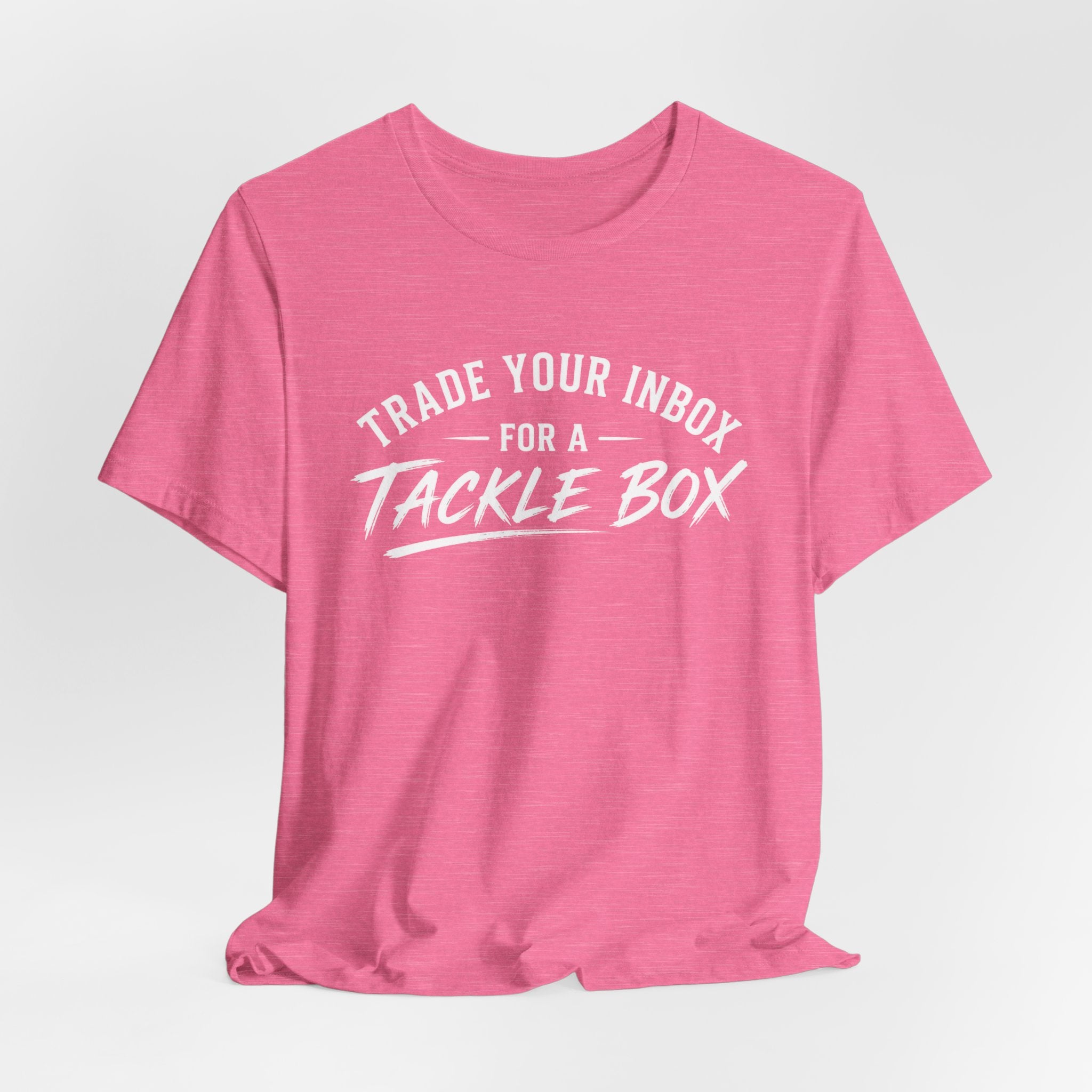 Trade Your Inbox for a Tackle Box - Fishing Graphic Tshirt