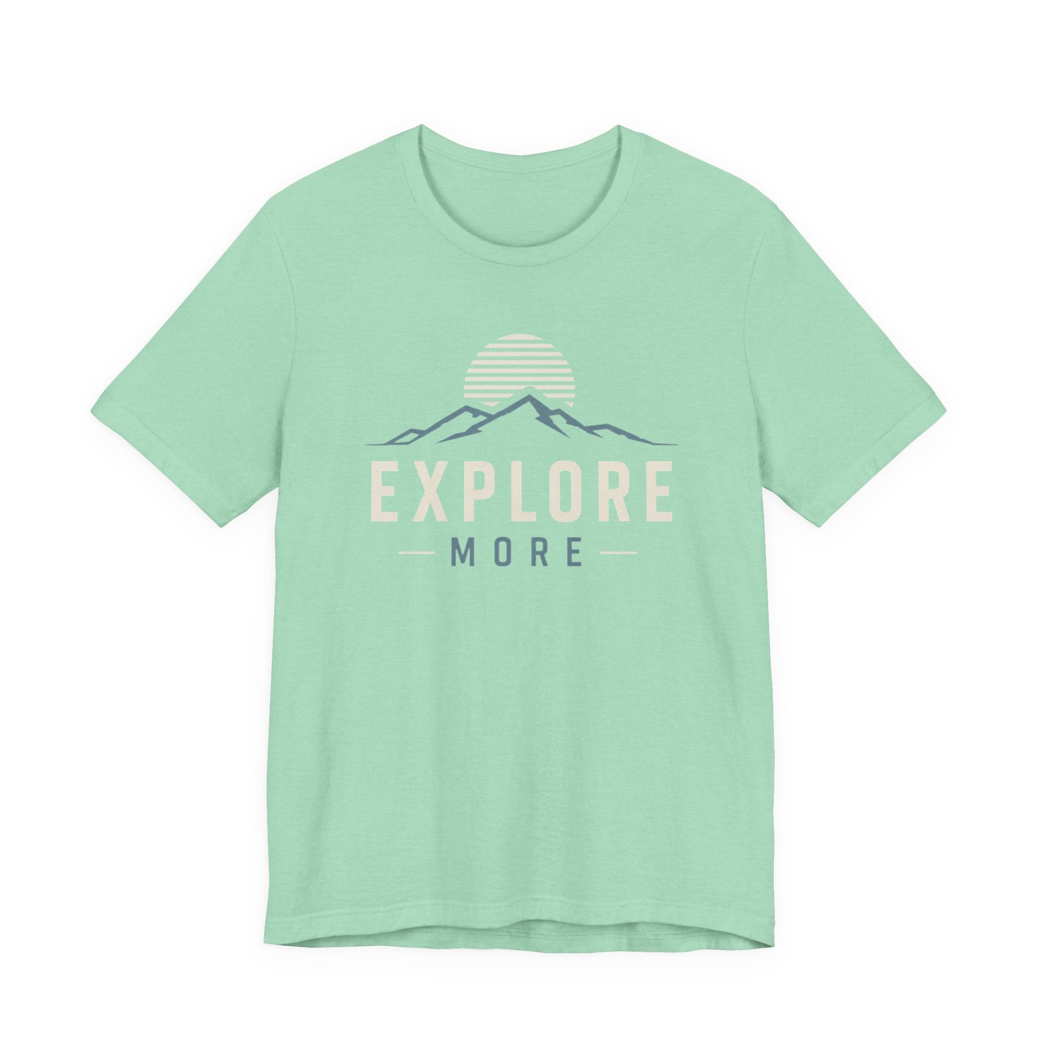 Explore More Mountain Sunset Outdoor Graphic Tshirt