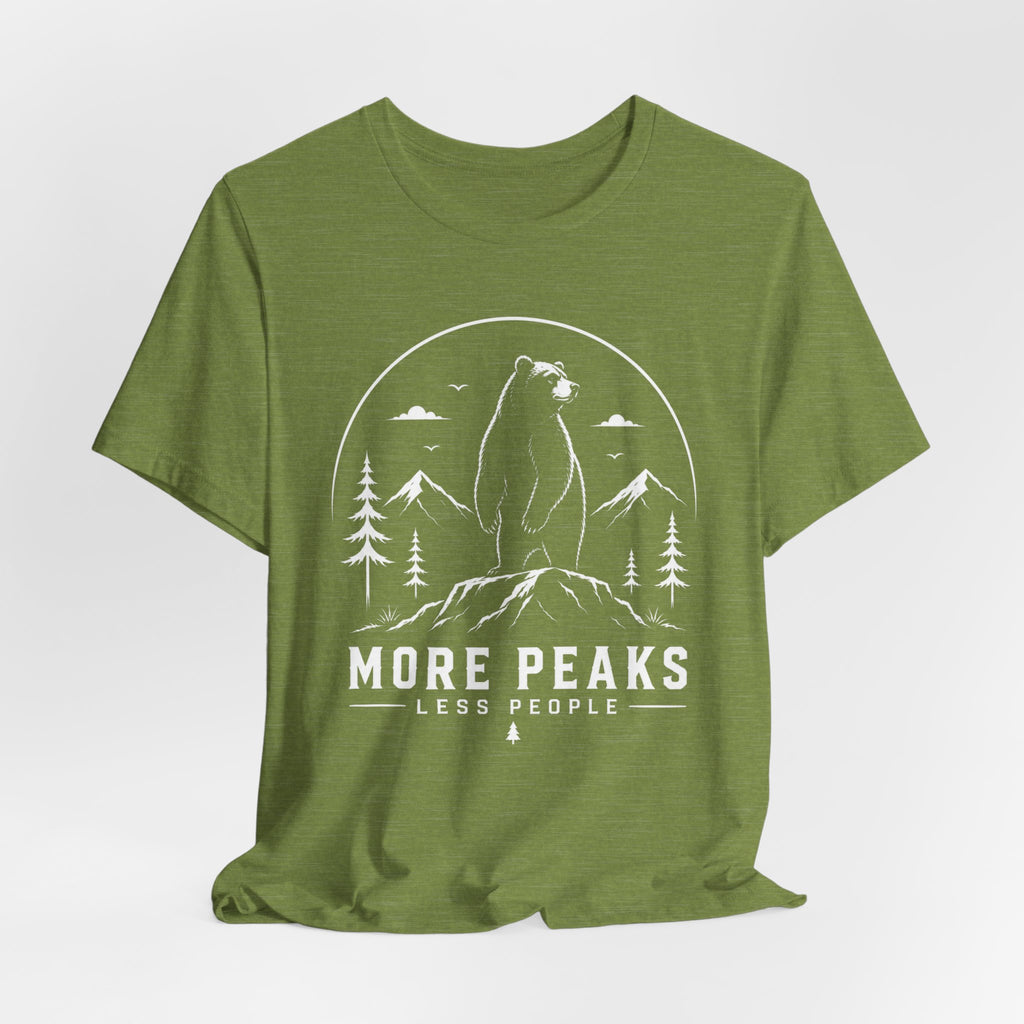 More Peaks, Less People | Bear Mountain Tee