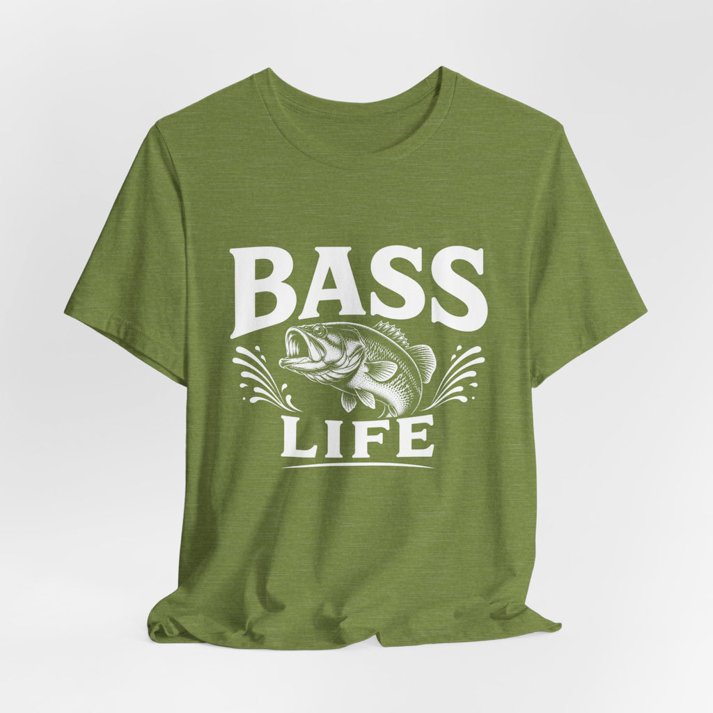 Bass Life – Fishing Graphic T-Shirt
