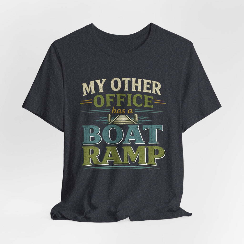 My Other Office Has a Boat Ramp – Fishing Graphic T-Shirt