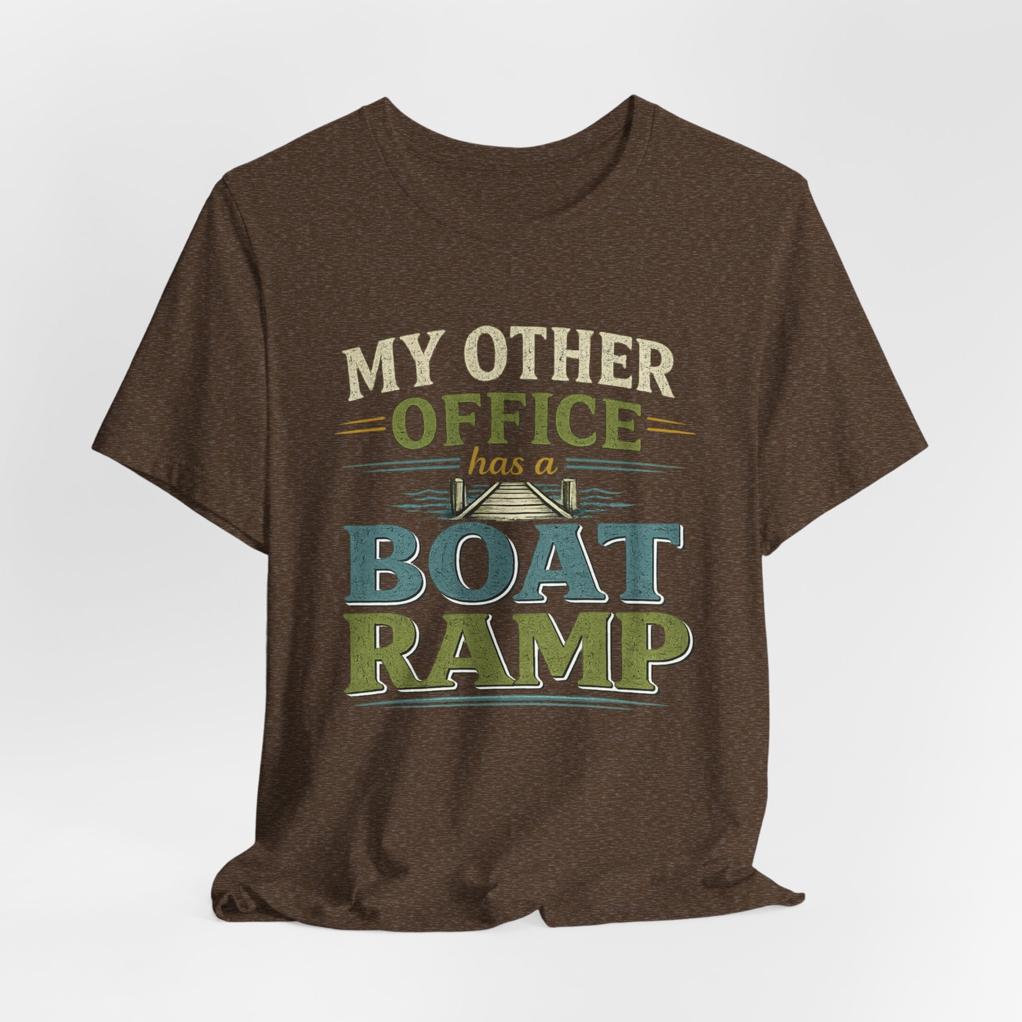 My Other Office Has a Boat Ramp – Fishing Graphic T-Shirt