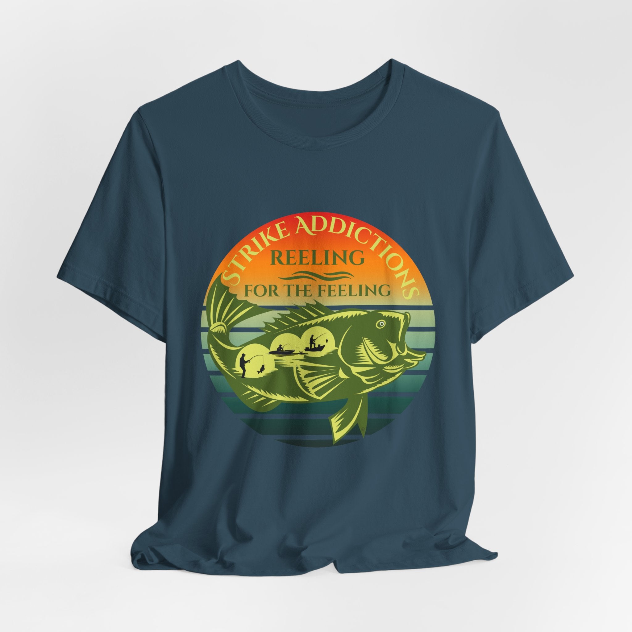 Strike Addictions Reeling for the Feeling Graphic Tshirt