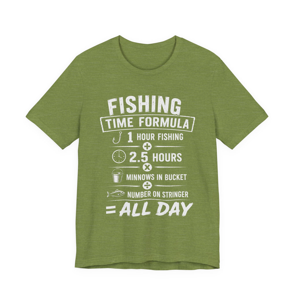 Fishing Time Formula – Graphic Fishing T-Shirt
