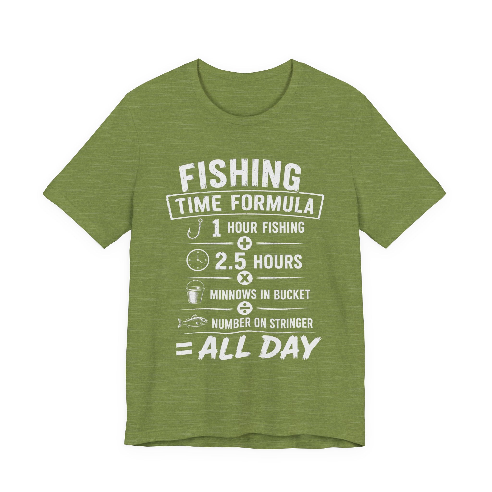 Fishing Time Formula – Graphic Fishing T-Shirt