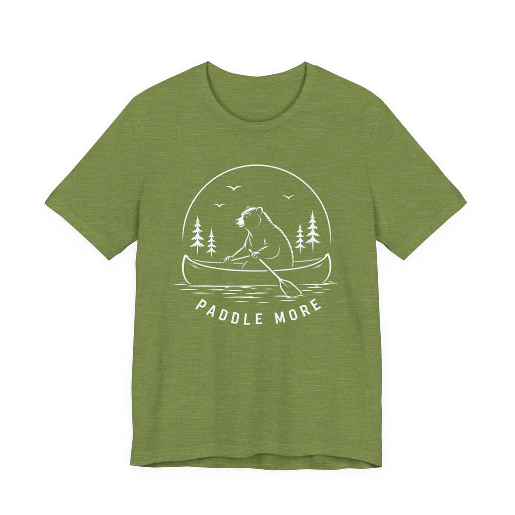 Paddle More | Canoe Adventure Tee