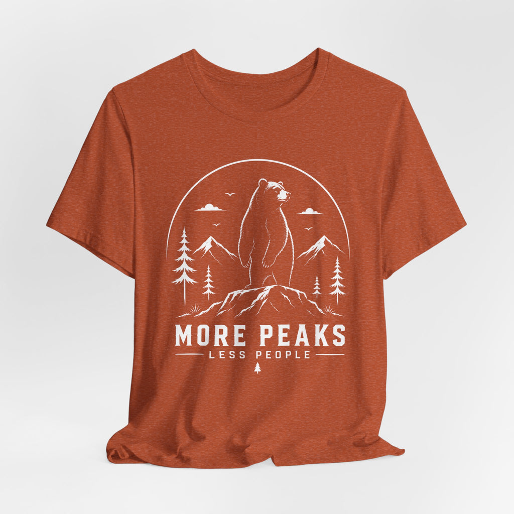 More Peaks, Less People | Bear Mountain Tee