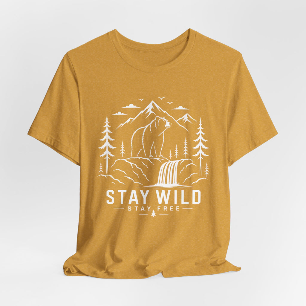 Stay Wild, Stay Free | Bear Adventure Tee