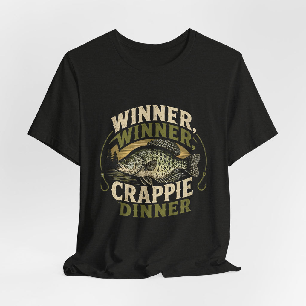 Winner Winner Crappie Dinner | Funny Crappie Fishing T-Shirt