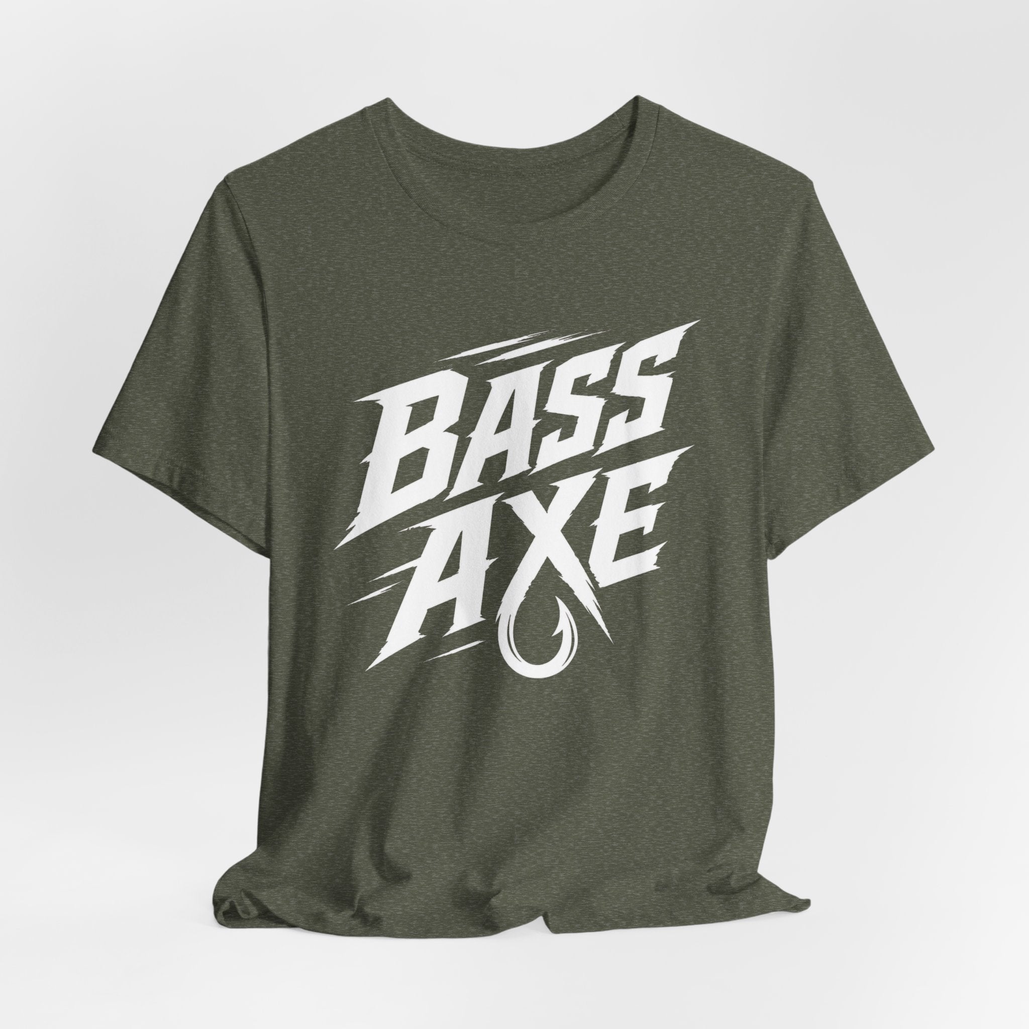 Bass Axe – Fishing Graphic T-Shirt
