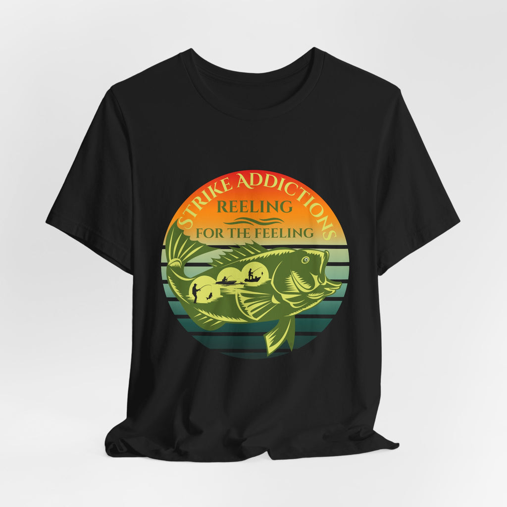 Strike Addictions Reeling for the Feeling Graphic Tshirt