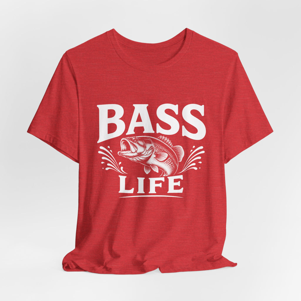 Bass Life – Fishing Graphic T-Shirt