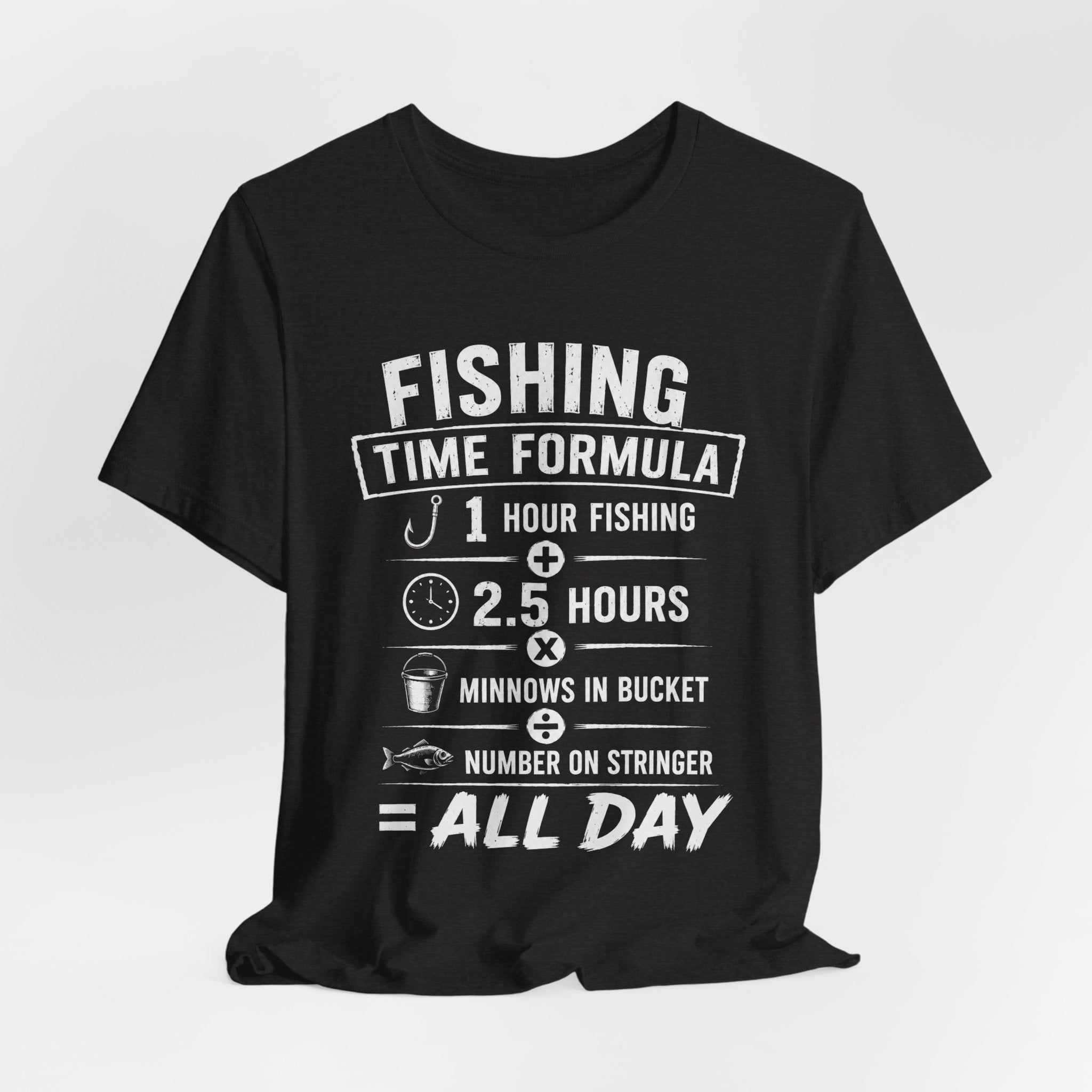Fishing Time Formula – Graphic Fishing T-Shirt