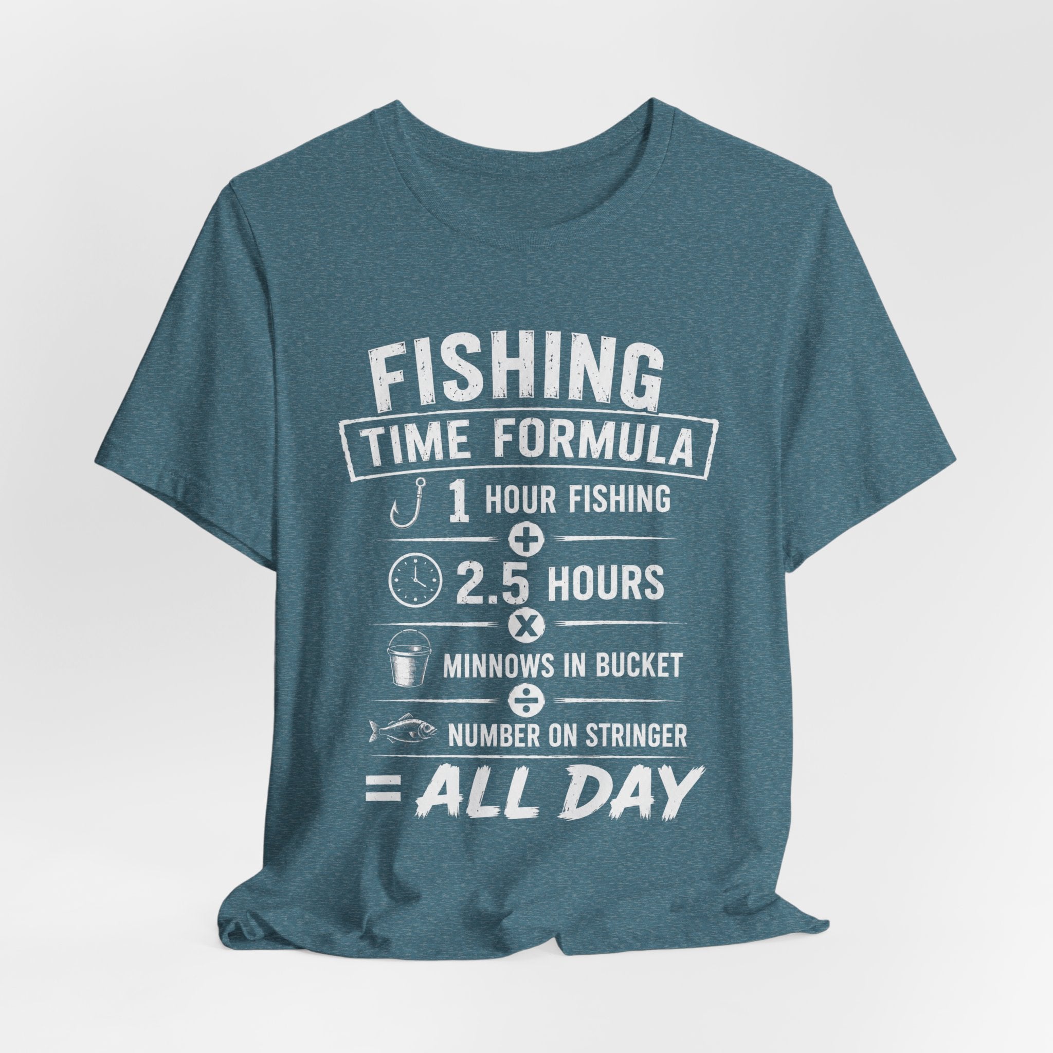 Fishing Time Formula – Graphic Fishing T-Shirt