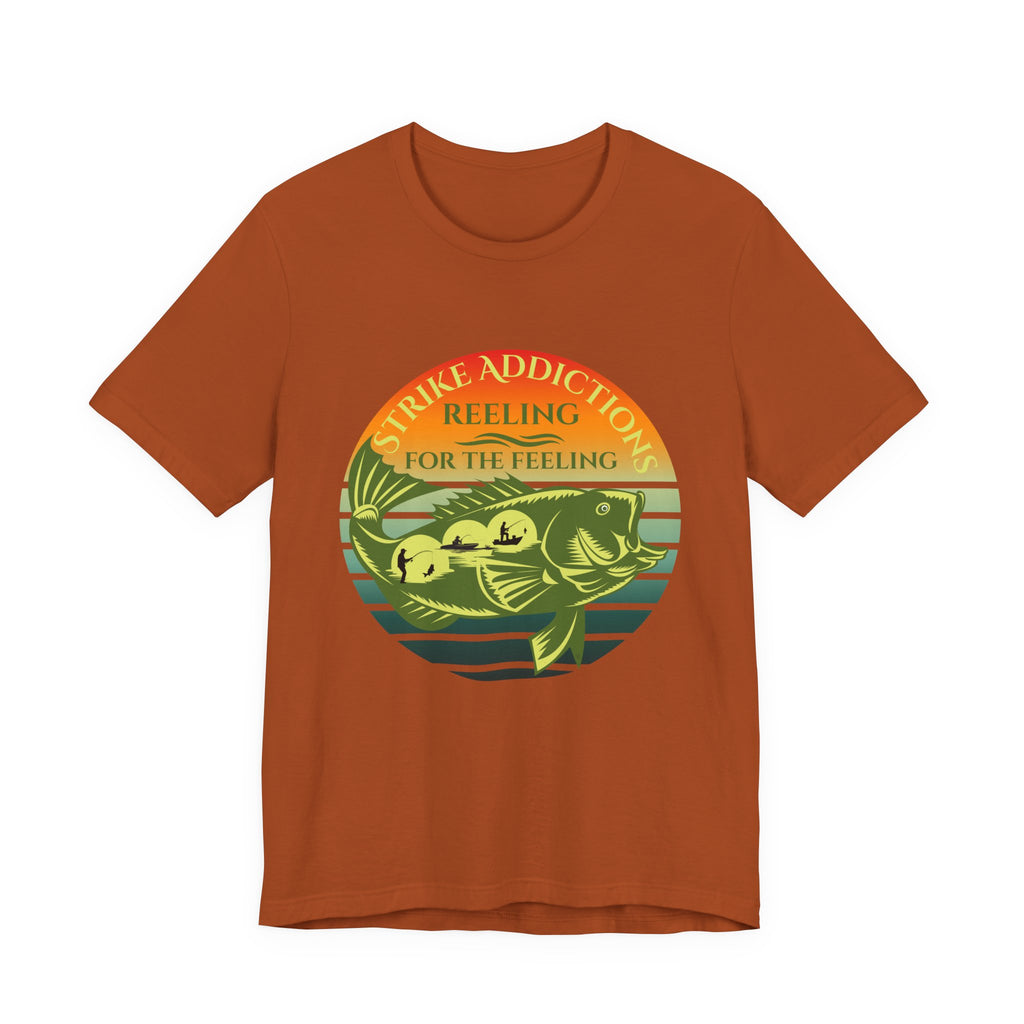 Strike Addictions Reeling for the Feeling Graphic Tshirt