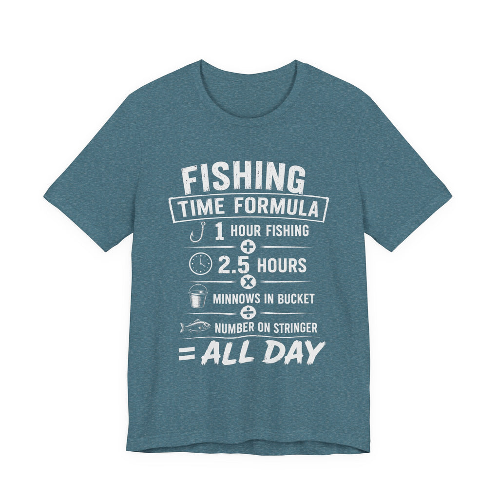 Fishing Time Formula – Graphic Fishing T-Shirt