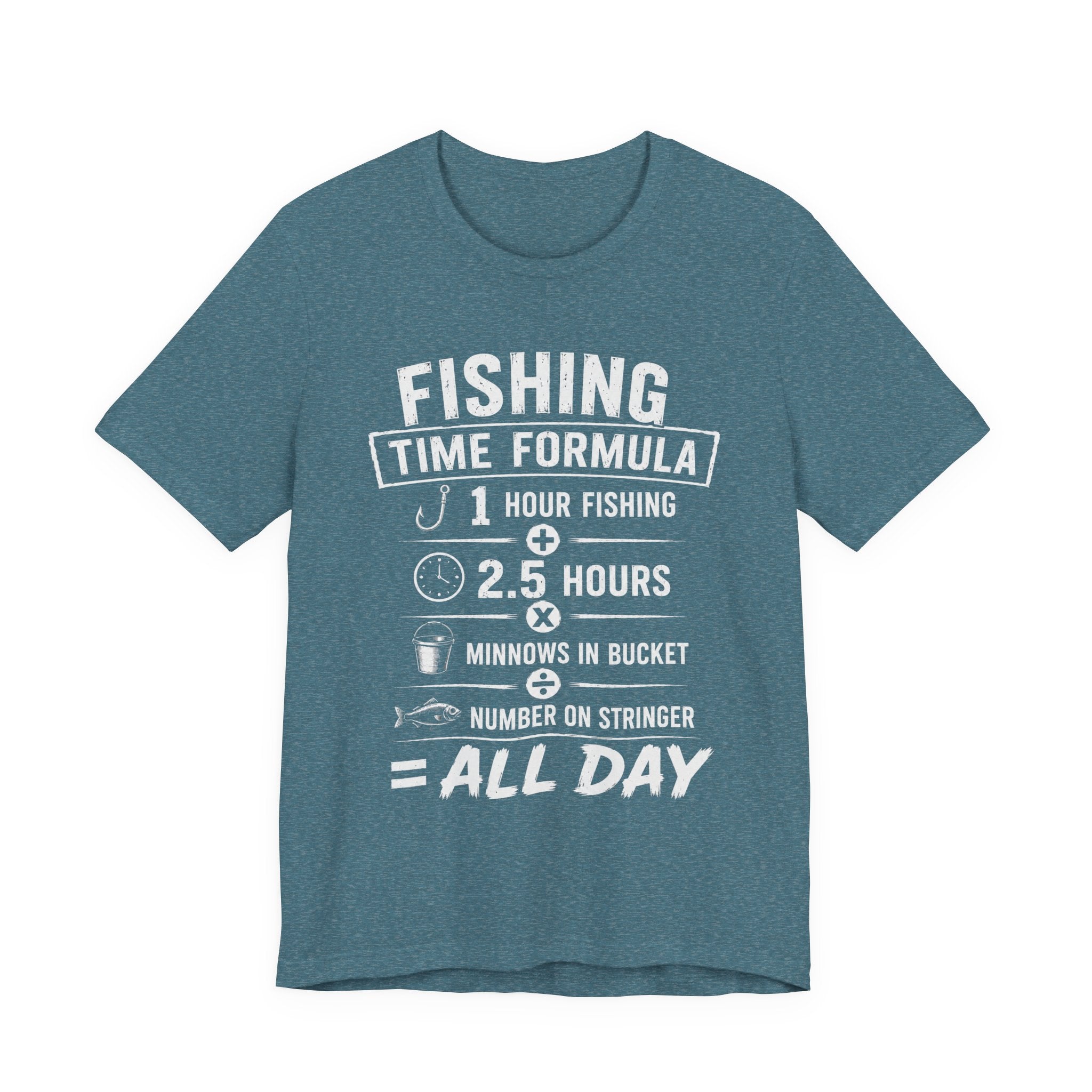 Fishing Time Formula – Graphic Fishing T-Shirt