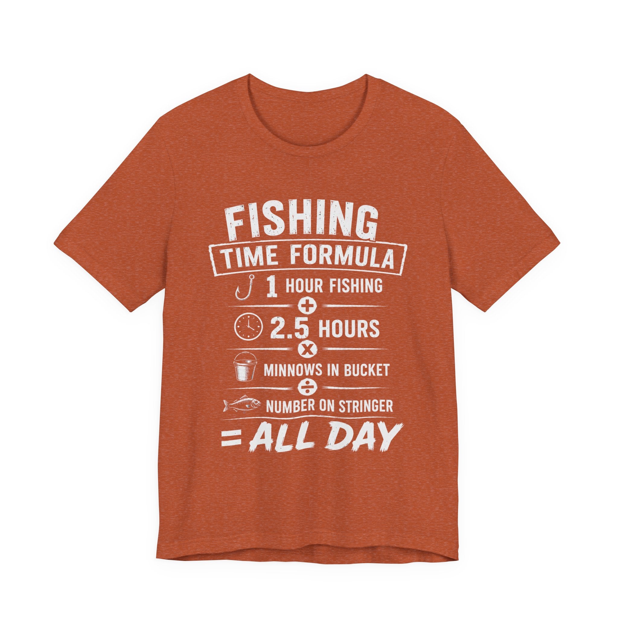 Fishing Time Formula – Graphic Fishing T-Shirt
