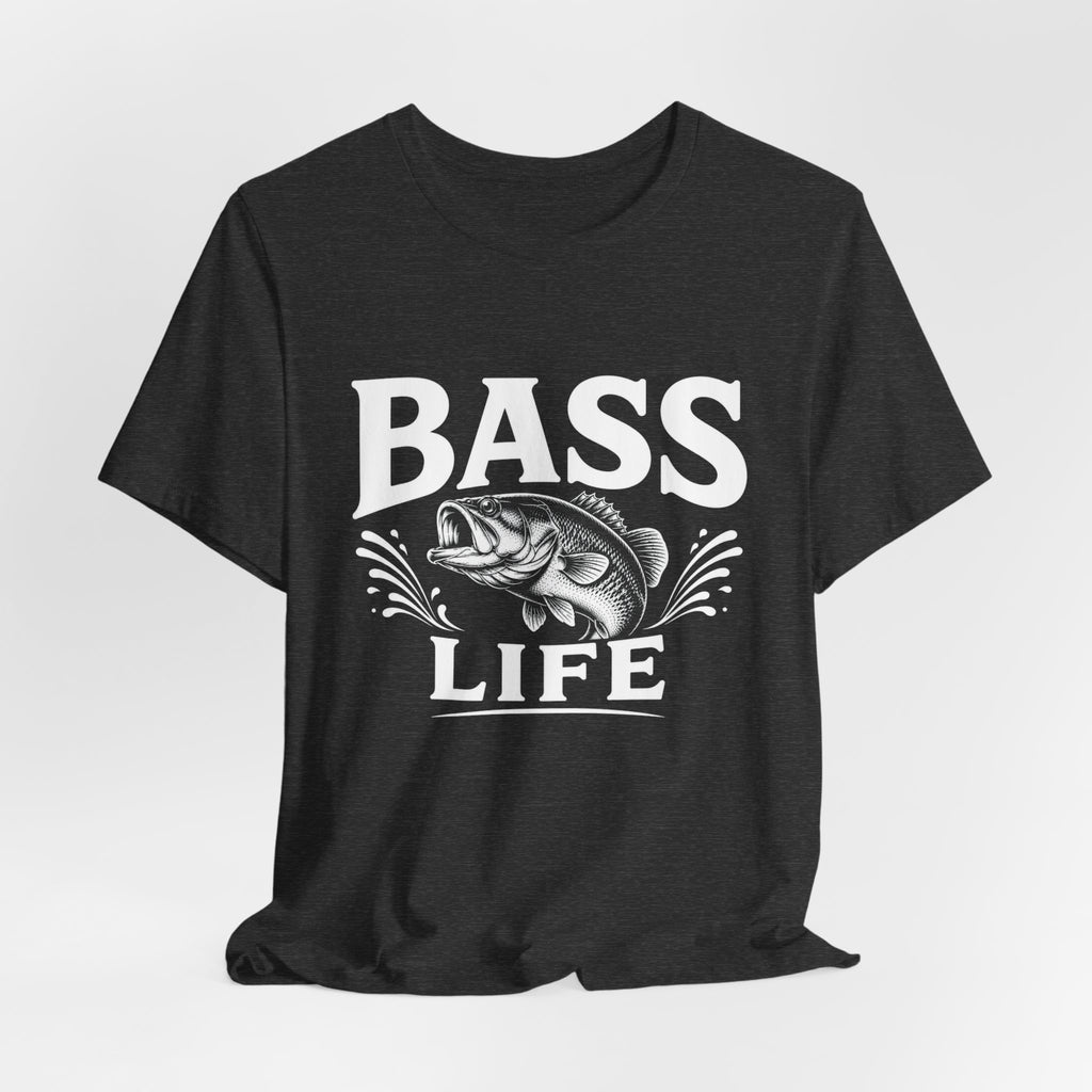Bass Life – Fishing Graphic T-Shirt