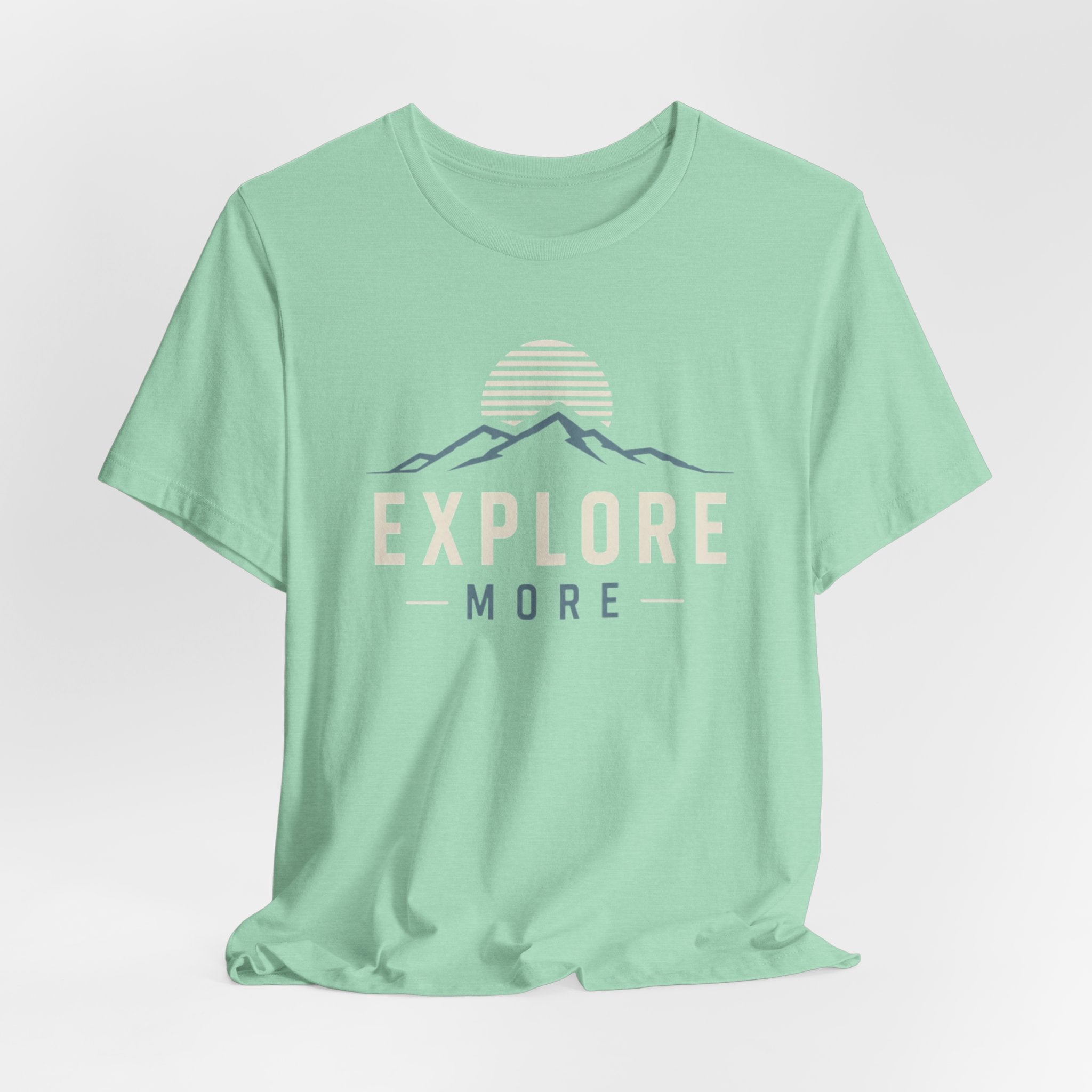 Explore More Mountain Sunset Outdoor Graphic Tshirt
