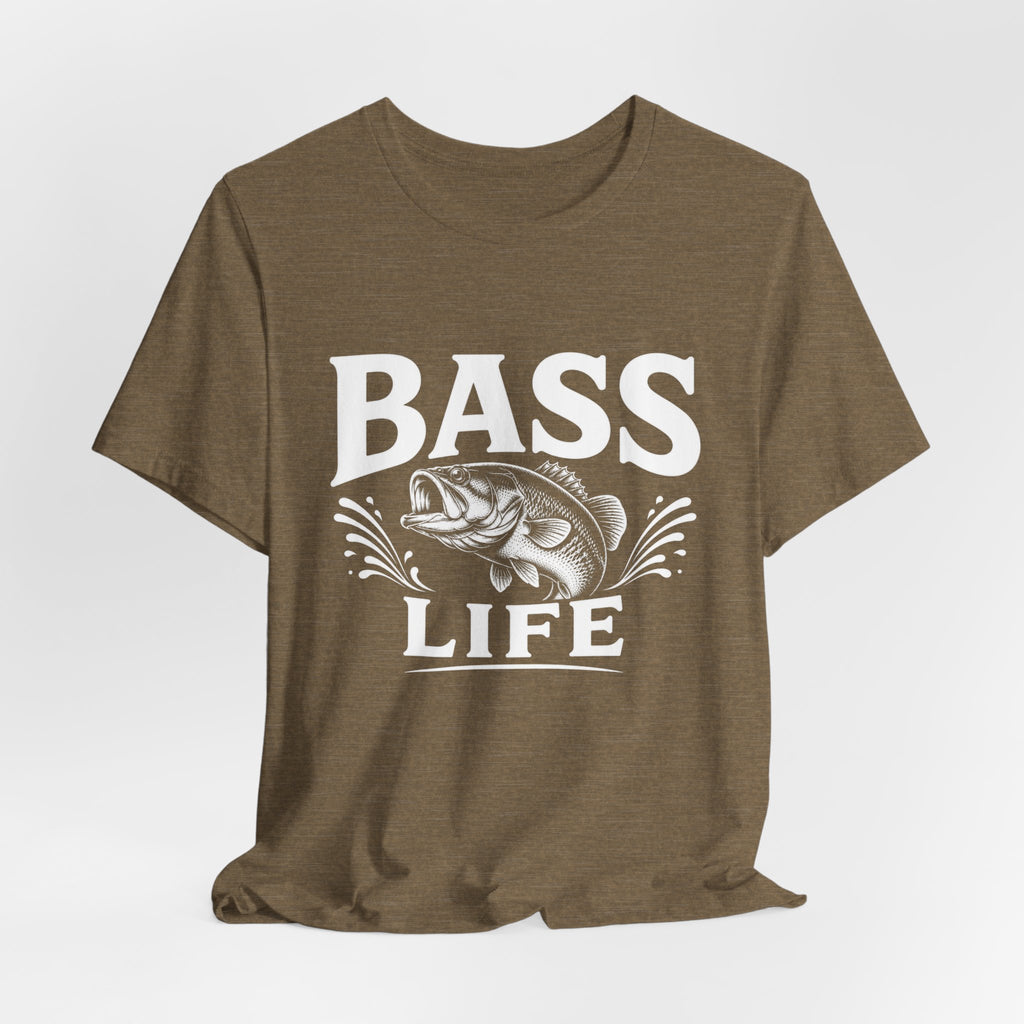 Bass Life – Fishing Graphic T-Shirt