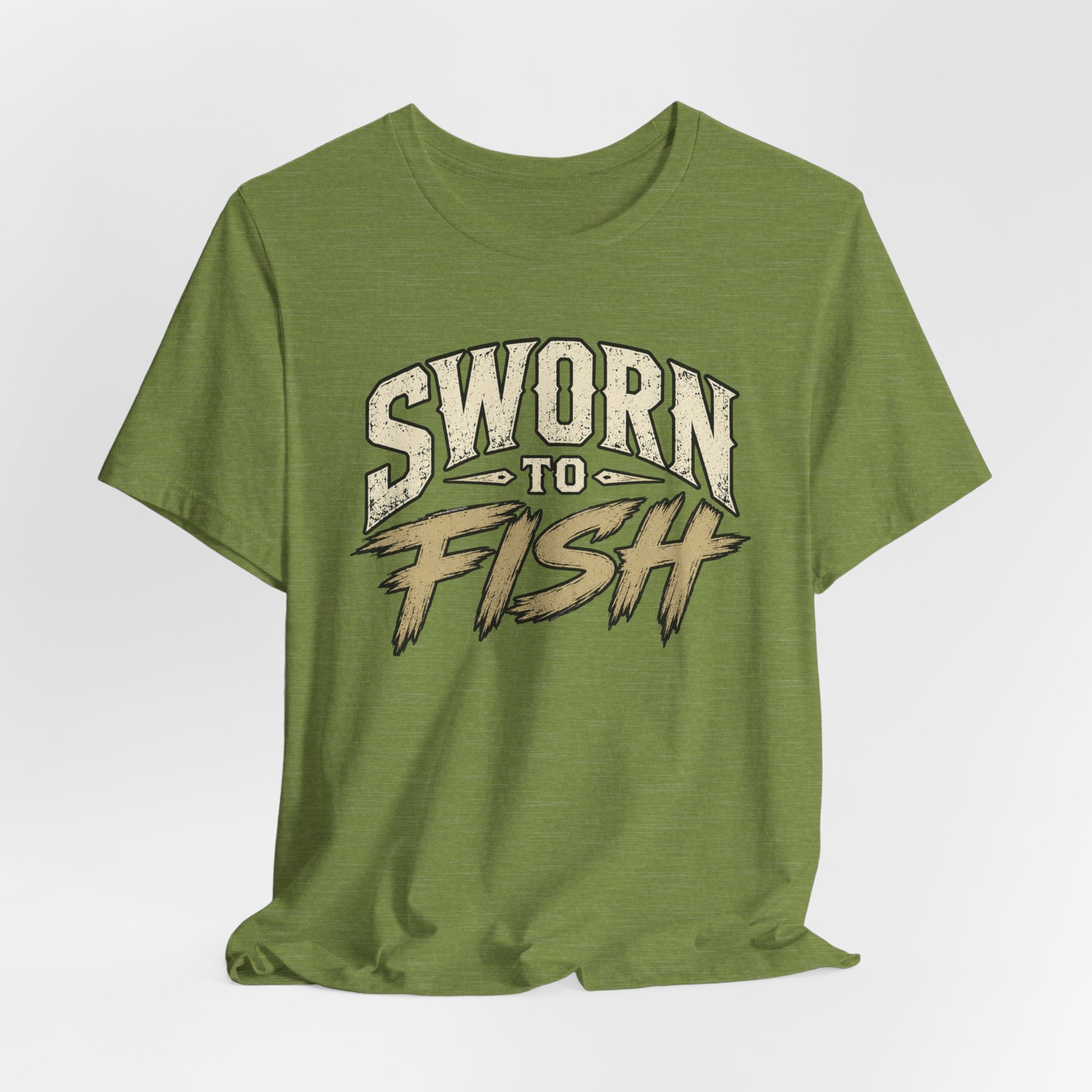 Sworn To Fish – Graphic Fishing T-Shirt