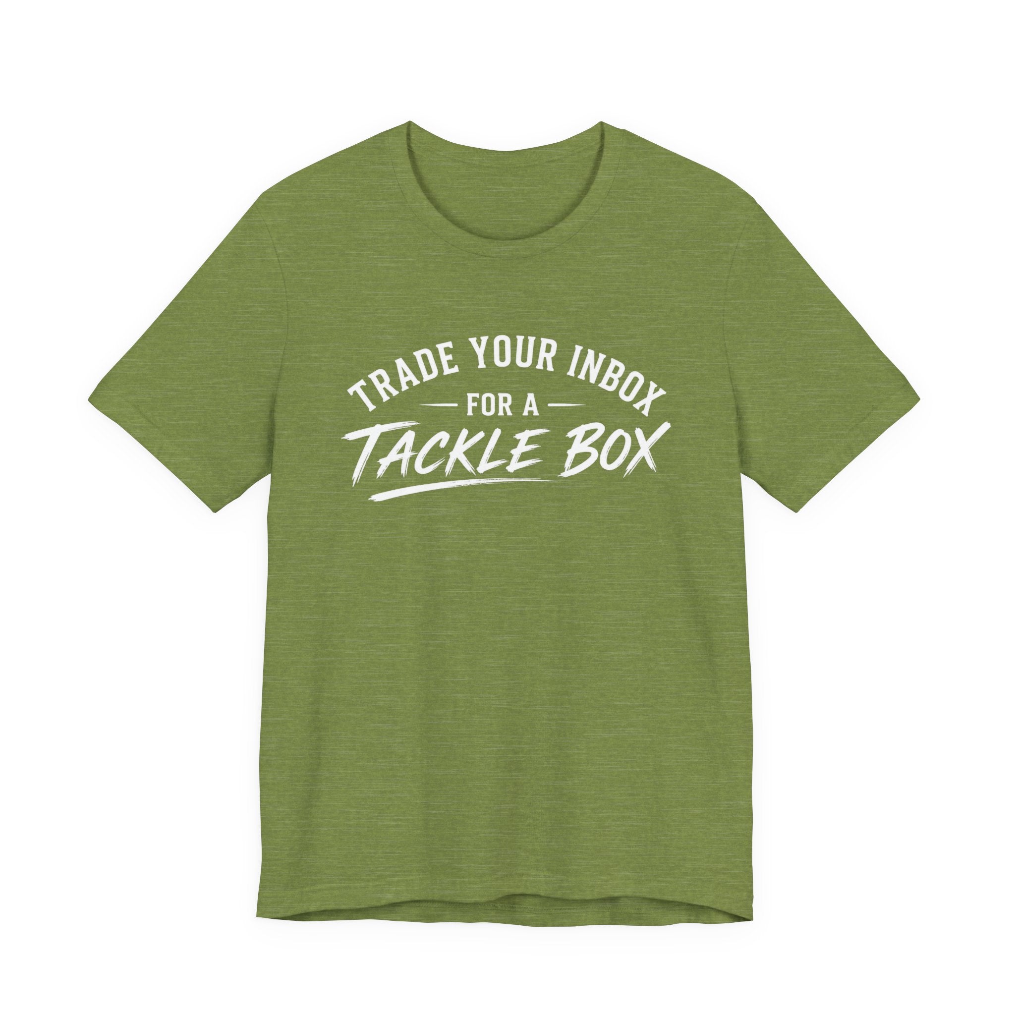 Trade Your Inbox for a Tackle Box - Fishing Graphic Tshirt