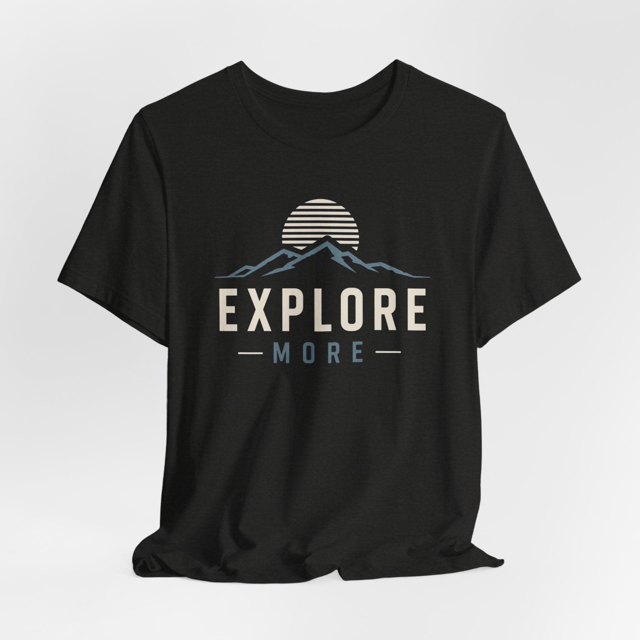 Explore More Mountain Sunset Outdoor Graphic Tshirt