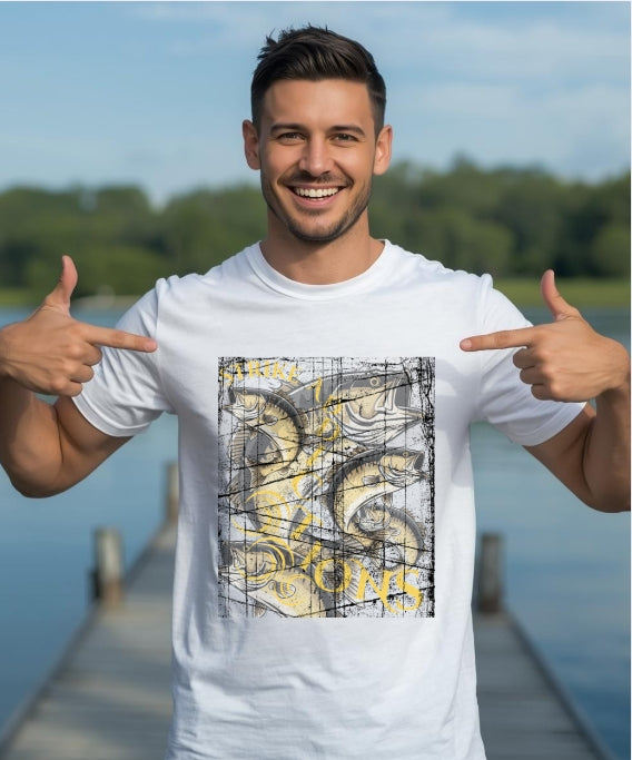Strike Addictions Graphic Fishing T-shirt