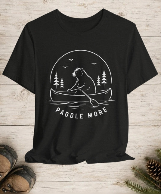 Paddle More | Canoe Adventure Tee
