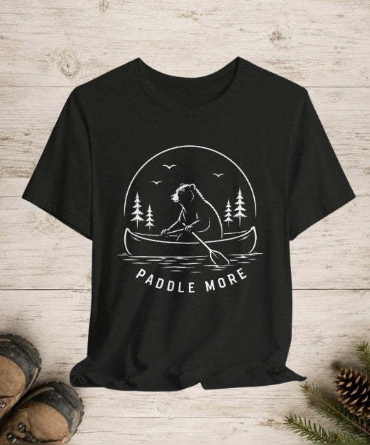Paddle More | Canoe Adventure Tee