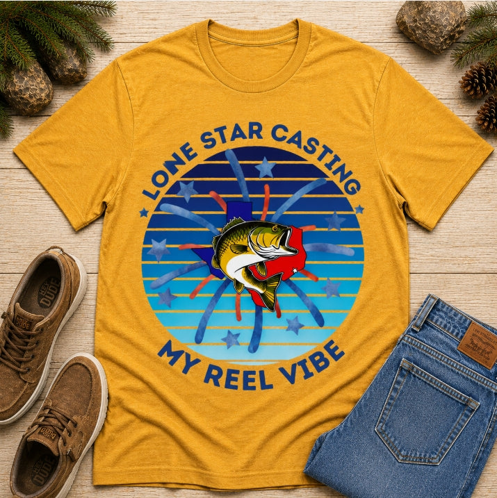 Lone Star Casting - My Reel Vibe Tshirt
